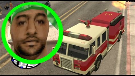 Gta San Andreas Firefighter Mission With A Homie Youtube