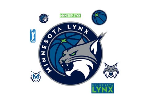 Minnesota Lynx Logo Wall Decal Shop Fathead For Minnesota Lynx Decor
