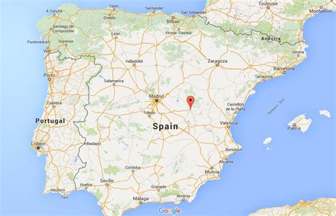 El Cuarto Abrazadera Disculpa Cuenca Spain Map Tendero Inquilino Insulto
