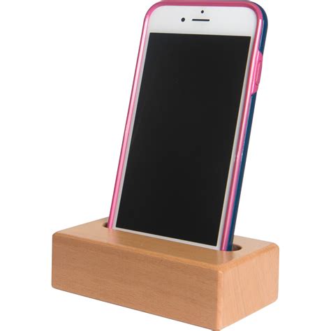 Printed Wooden Block Phone Holders Mobile Holders And Stands