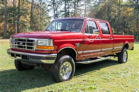 1997 Ford F 350 Xlt Crew Cab Power Stroke 4x4 For Sale On Bat Auctions