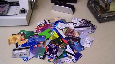 And, over and over and over. Police bust illegal credit card manufacturing lab | 11alive.com