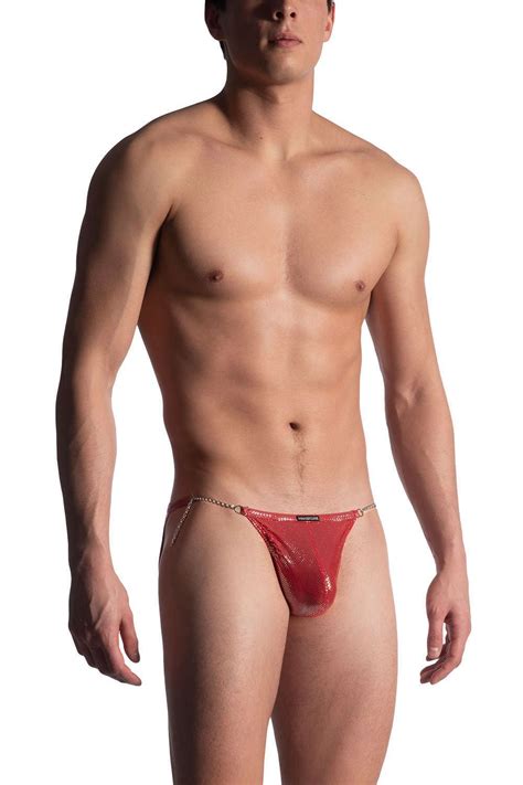 Manstore M907 Micro Tanga Mens Underwear Brief Male Slip Sequin Shiny