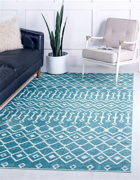 Geometric Kasbah Trellis Collection Rug 8 X 10