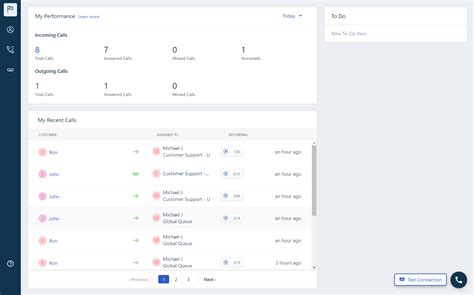 Agent Dashboard Freshdesk Contact Center