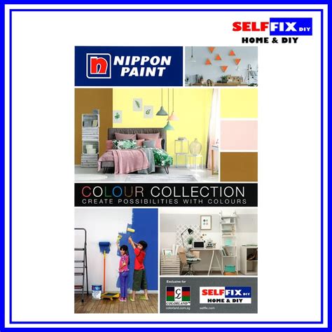 Nippon Paint Colour Chart Catalogue Exclusive For Selffix Furniture