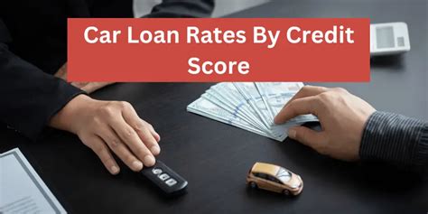 Car Loan Rates By Credit Score Loanscalc