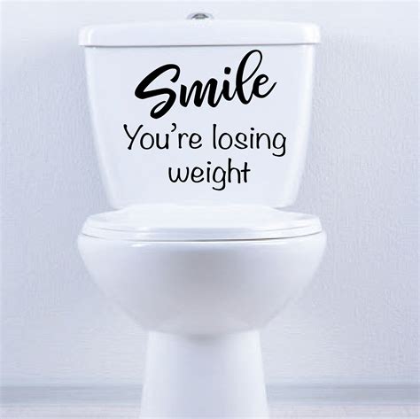 Excited To Share The Latest Addition To My Etsy Shop Bathroom Quote Decal Toilet Stickers