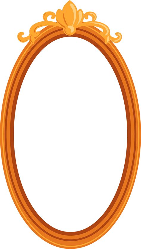 Ornate Oval Frame Png Golden Color In 2021 Oval Frame Golden Color