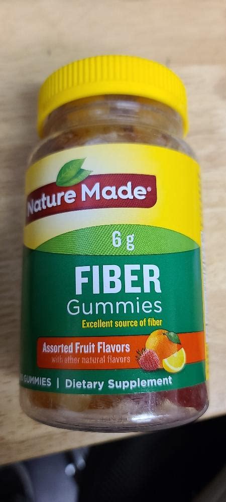 Nature Made Fiber 6 G Gummies 90 Count For Digestive Health