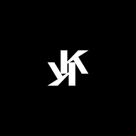 Premium Vector Initial Based Clean And Minimal Letter K Monogram Logo