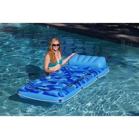 Inflatable Swimming Pool Sumo Float Lounger Mattress Mat Raft Beach
