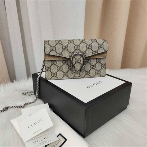 Gucci Dionysus Gg Supreme Super Mini Bag Material Depop