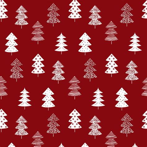 Winter Tree Seamless Pattern Vector Eps Uidownload