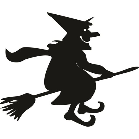 Clipart Witch On A Broom Clip Art Library