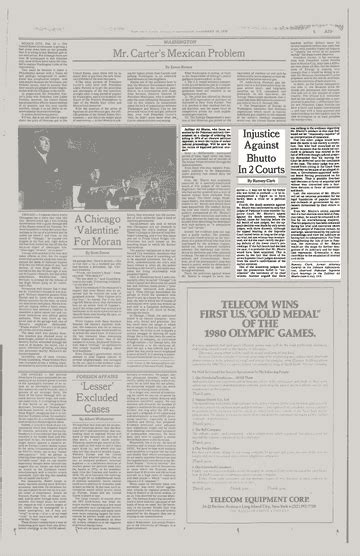 Injustice Against Bhutto In 2 Courts The New York Times
