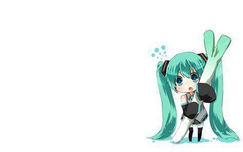 Chibi Hatsune Miku Wallpapers Top Free Chibi Hatsune Miku Backgrounds