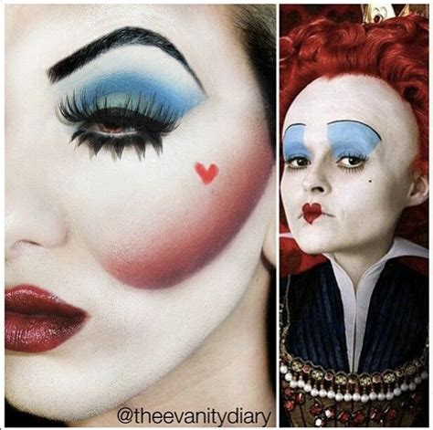 Queen Of Hearts Wonderland Makeup Alice In Wonderland Makeup Disney