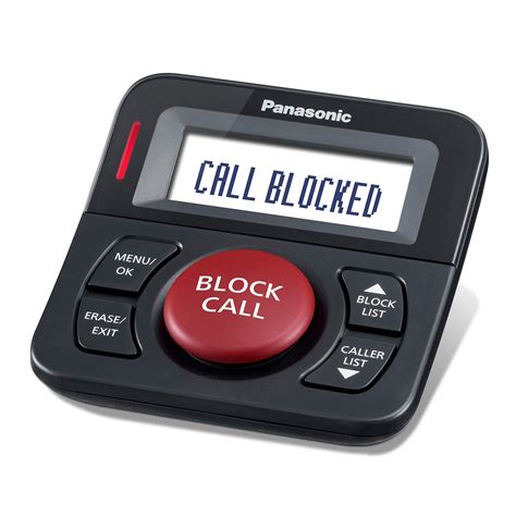 Panasonic Call Blocker For Landline Phones One Touch Call Block And 16