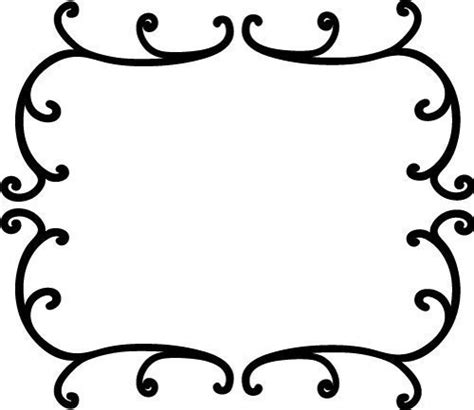 Free SVG Files - SVG, PNG, DXF, EPS - Hand Drawn Border