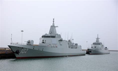 Two New Type 055 Large Destroyers A New Type 052d Destroyer Confirmed