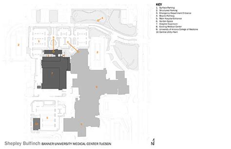 Banner University Medical Center Phoenix Campus Map