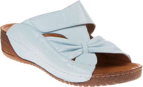 Adesso Lexi Soft Blue A6055 Mule Sandals Humphries Shoes