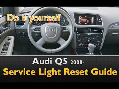 How to reset service light 04 09 audi a4. Audi Q5 Service Light Interval Reset Guide - YouTube