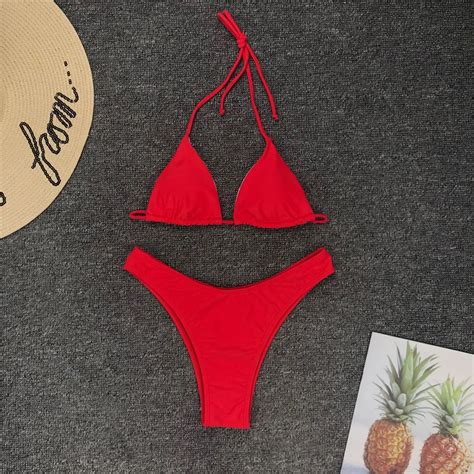 2019 new design whole sale hot girls sexy low rise bikini two piece swimwear fashion show sexy