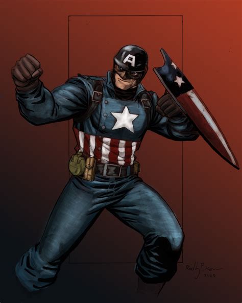 Wwii Ultimate Captain America By Reillybrown By Geonig On Deviantart