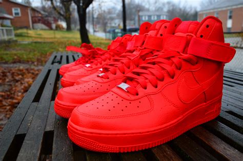 All Red High Top Air Force 1 The River City News