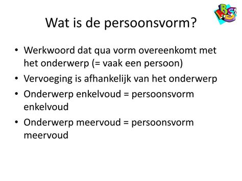 Persoonsvorm