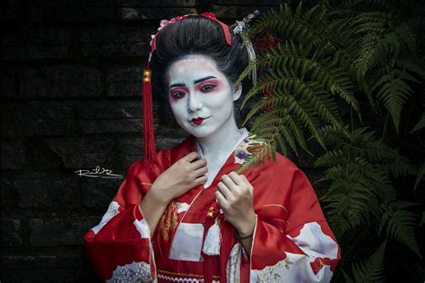 Geisha Hana Aoyama Hana Aoyama From Kyoto Japan Muhammad Rais