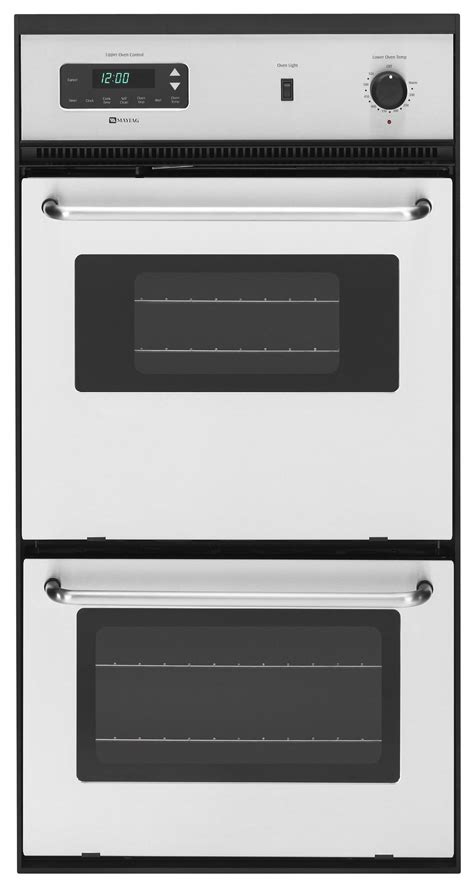 Maytag Cwe5800acs 24 Double Electric Wall Oven With Electronic