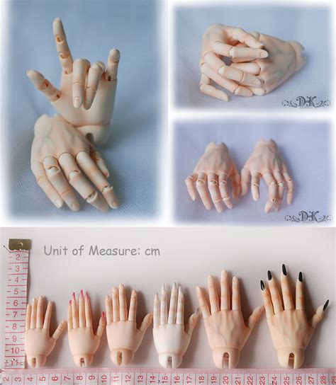 ball jointed hand for 73cm bjd ball jointed doll dika doll ball jointed hand doll parts bjd