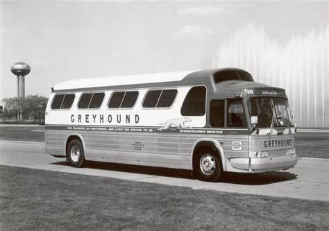 1960s Scenicruiser Bus Greyhound Bus Bus City