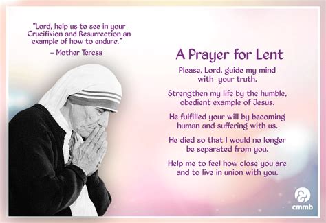 A Prayer For Lent Rosary Of The Month