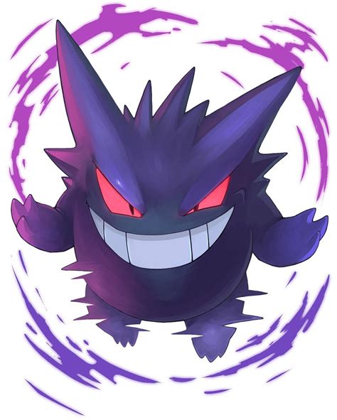 テッシー On Twitter Gengar Pokemon Dark Pokémon Pokemon