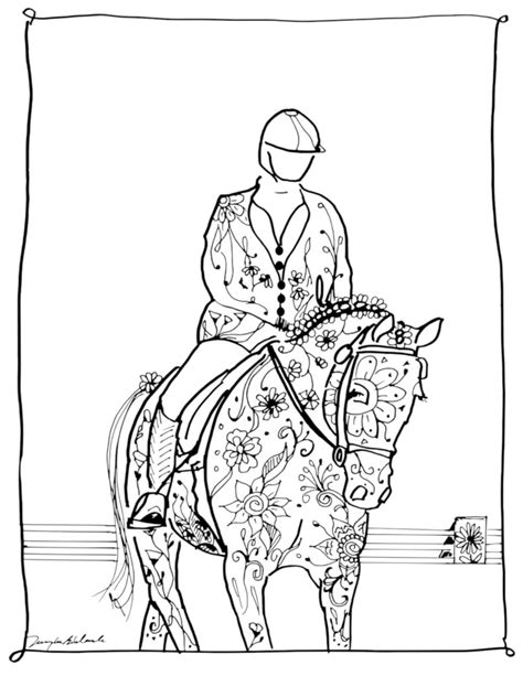 On january 5, 2019 january 5, 2019 by coloring.rocks! Instant Download- Dressage Horse
