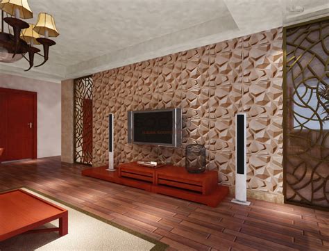 Decorative Interior 3d Wall Panels Textured Wall Decor Designs Set