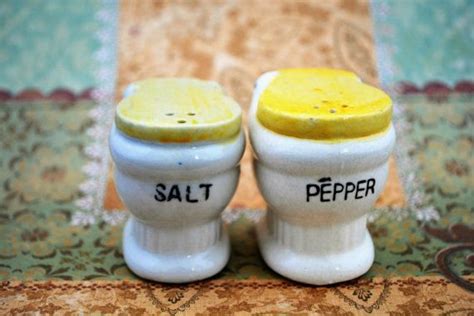 Water pressure, temperature and user weight can cause cracked ceramic porcelain to rupture. Vintage Porcelain Toilet Salt and Pepper Shaker made in ...
