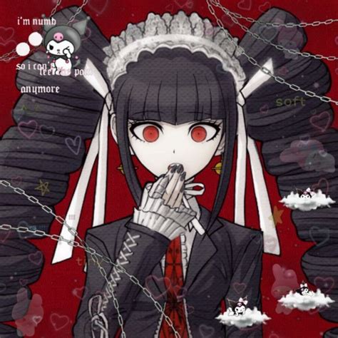 Danganronpa Celestia Ludenberg Goth Anime Icons