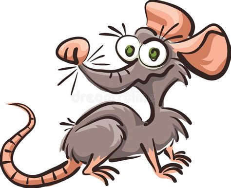 Rat Drôle De Dessin Animé Illustration De Vecteur Illustration Du