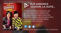Ver o filme Elie annonce Semoun, la suite de la suite em streaming ...