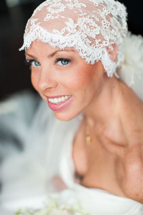 courageous bride proves bald is beautiful bridal beauty wedding beauty bride