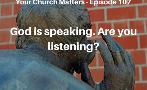 God Is Speaking Are You Listening Podcast Dr Gerry Lewis Guide