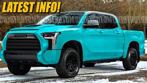 A completely redesigned toyota tundra inside and out new powertrains, potentially including a hybrid part of the third tundra generation introduced for 2022 2022 Toyota Tundra Will DOMINATE Other Pickup Trucks ...