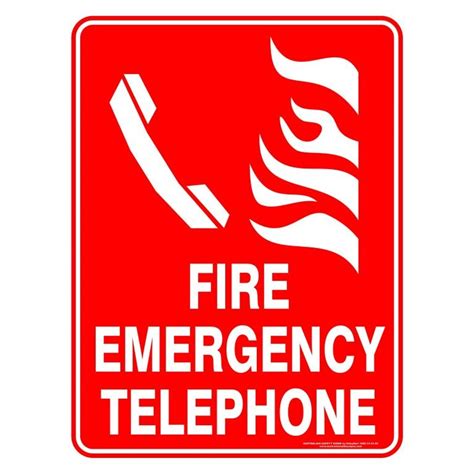 Fire Emergency Telephone Buy Now Discount Safety Signs Australia