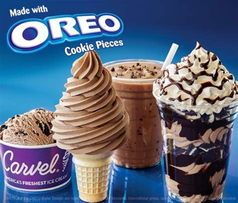 Carvel Adds New Oreo Soft Serve Ice Cream Brand Eating