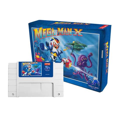Mega Man X Th Anniversary Classic Cartridge SNES